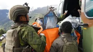 Jenazah Pilot WN AS Korban Penembakan KKB Dievakuasi ke Timika