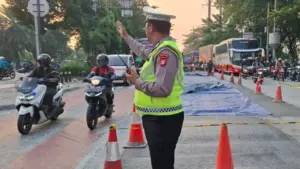 Polda Pastikan Pengecoran Picu Kemacetan di Jl Daan Mogot Arah Rawa Buaya